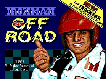 Ironman Stewart's Super Off-Road Track Pack screen shot title